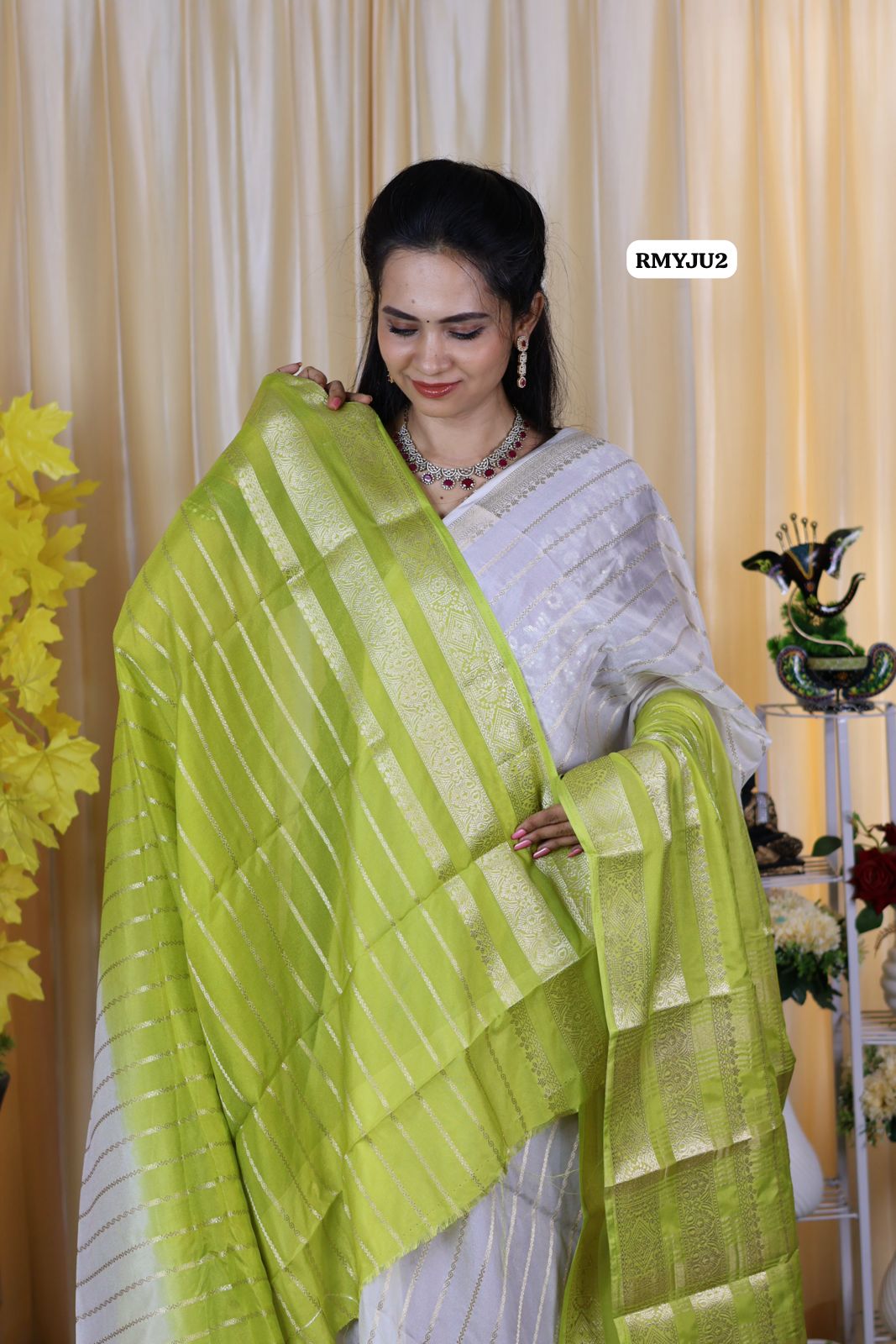Mysore crepe silk saree 🥳