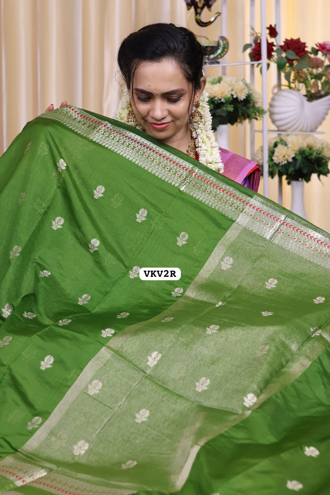 Kota soft semi silk saree with running blouse😍🥳