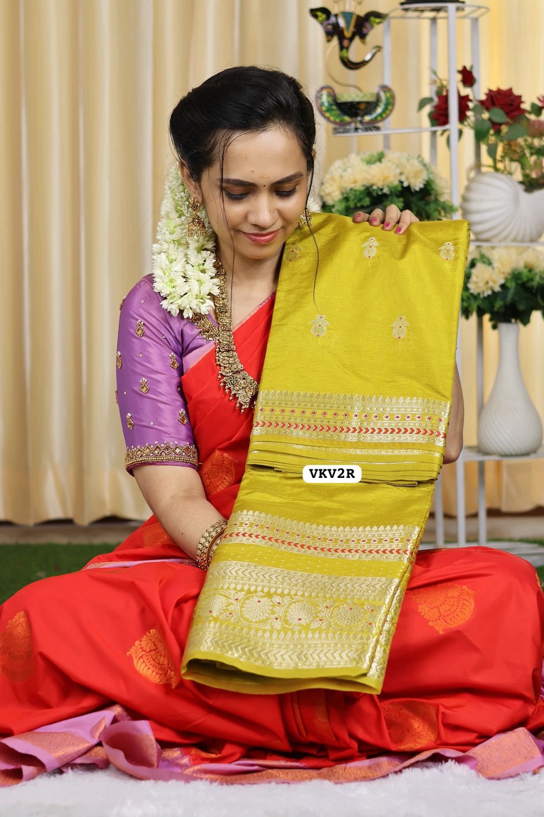 Kota soft semi silk saree with running blouse😍🥳