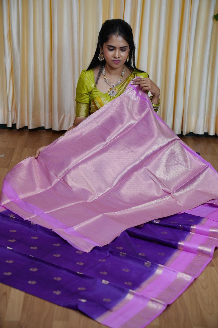 Premium warm silk saree 🥰🌈🥳