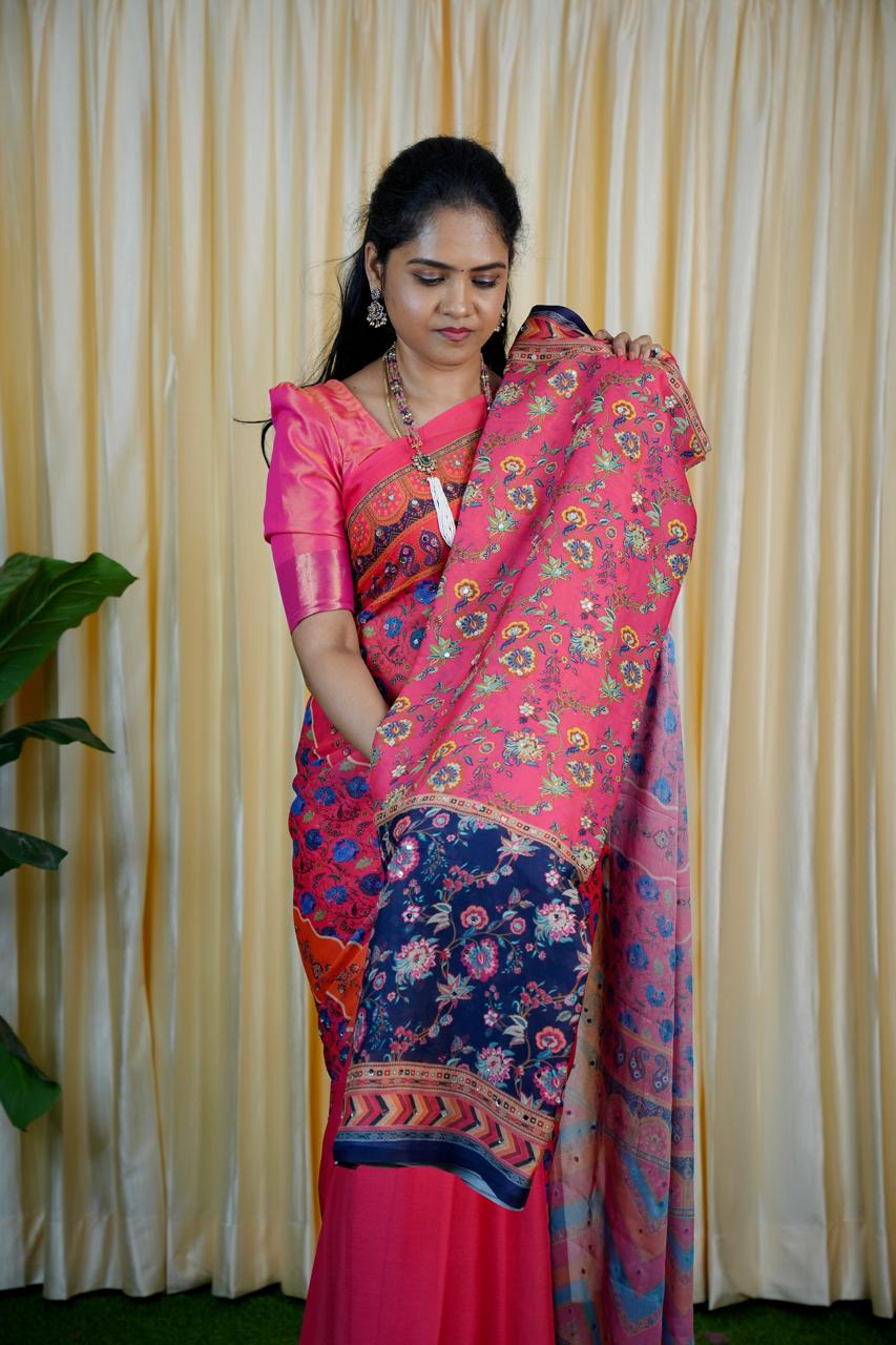 Soft Georgette mirror 🥳