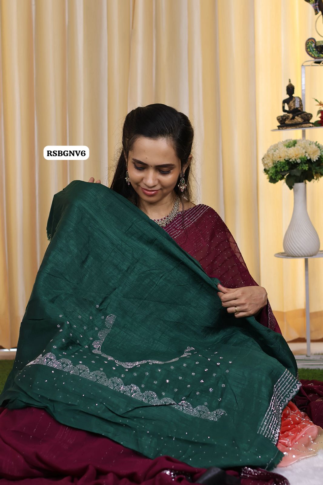 Chiffon saree😍Ⓜ️