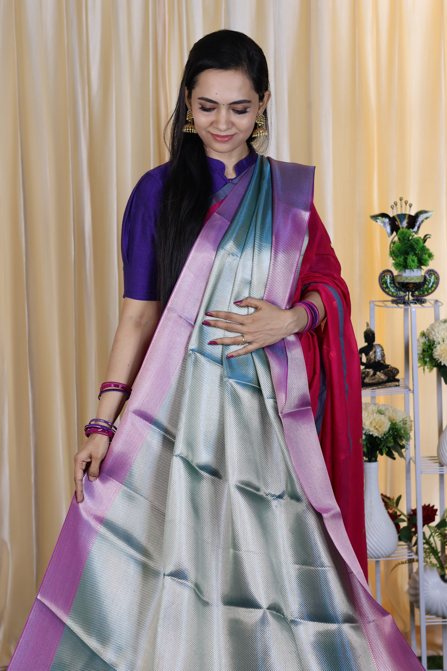 Offer š¤©Jyothika inspired saree colour ā