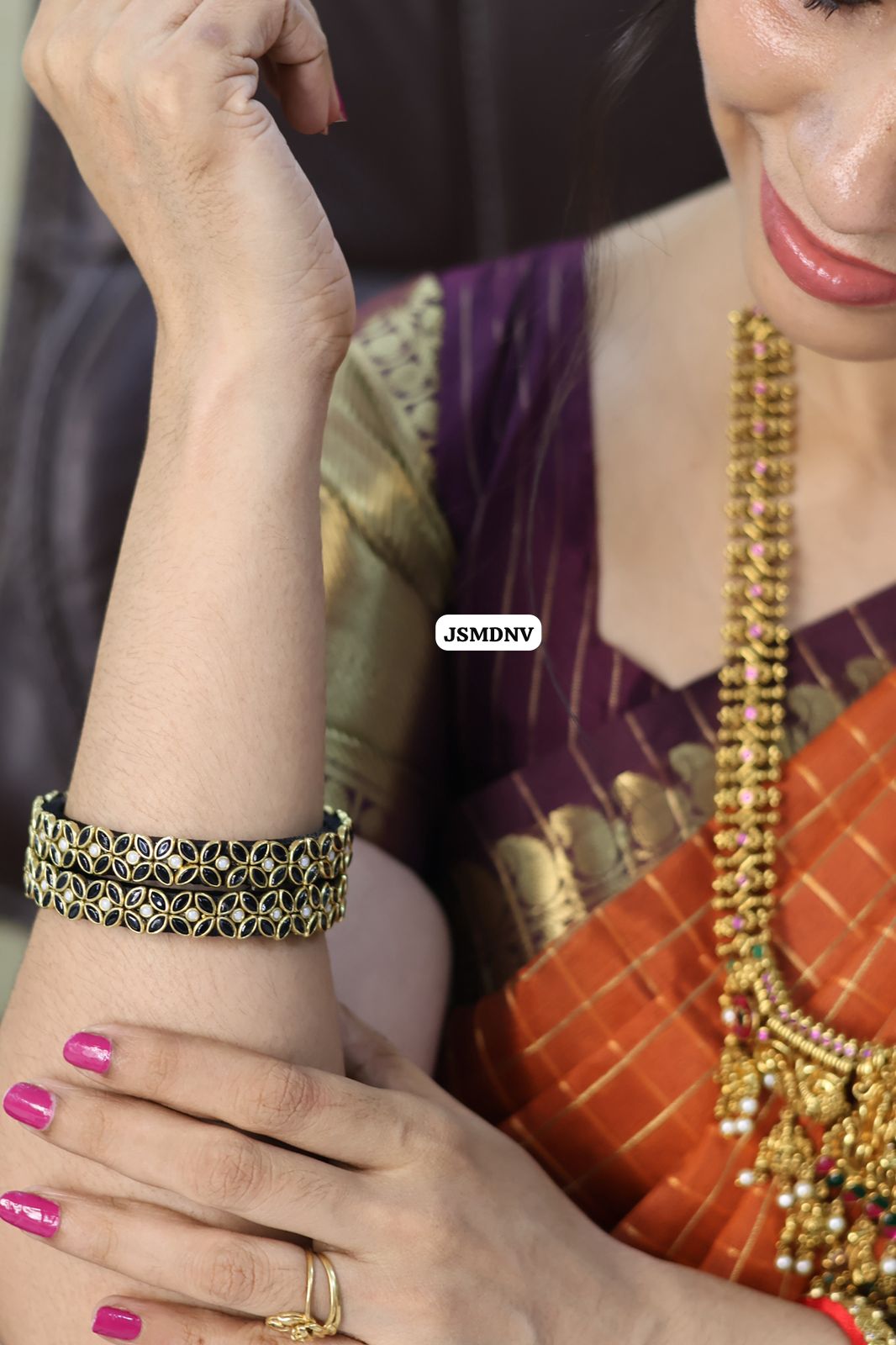 Handmade silk thread bangles🥳2 pieces