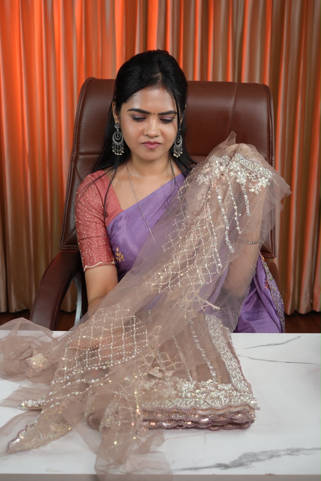 Net sarees🥳
