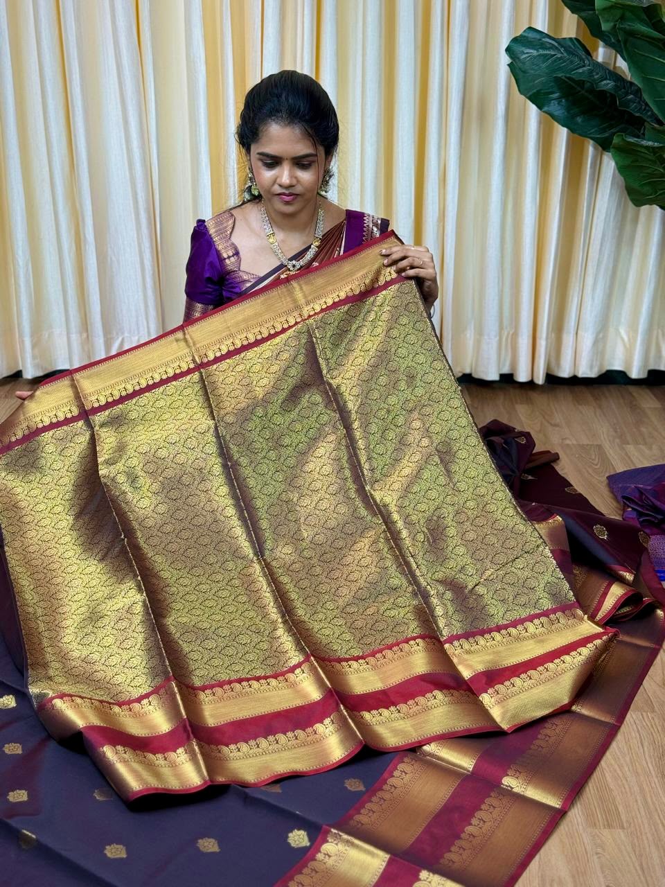 Kanchi semi silk sarees🥰😎📚