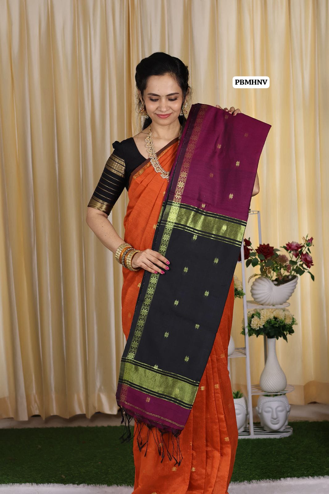 Maheswari silk cotton zari weaving saree😍🥳