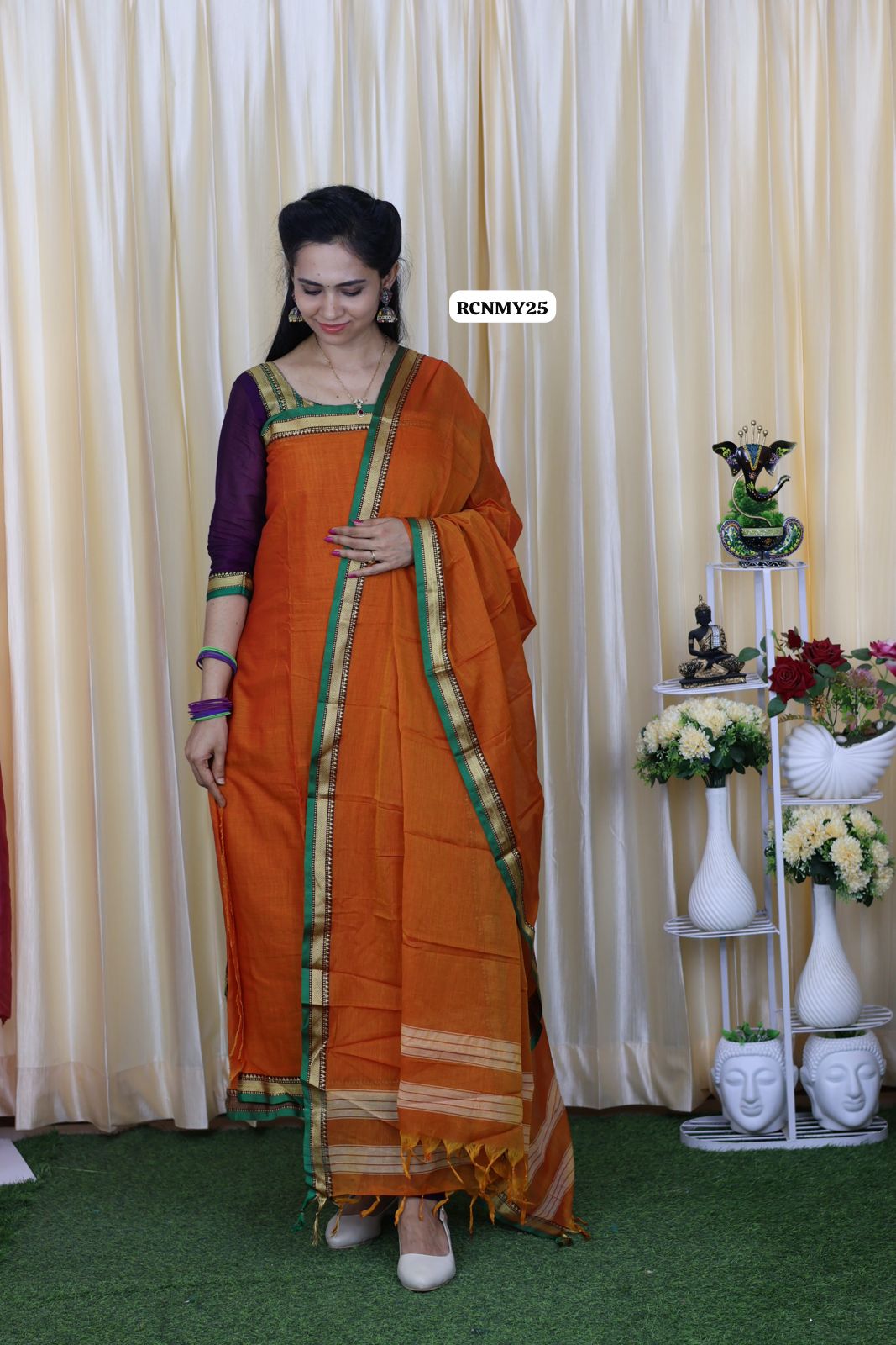 Cotton salwar set unstitched 🥳