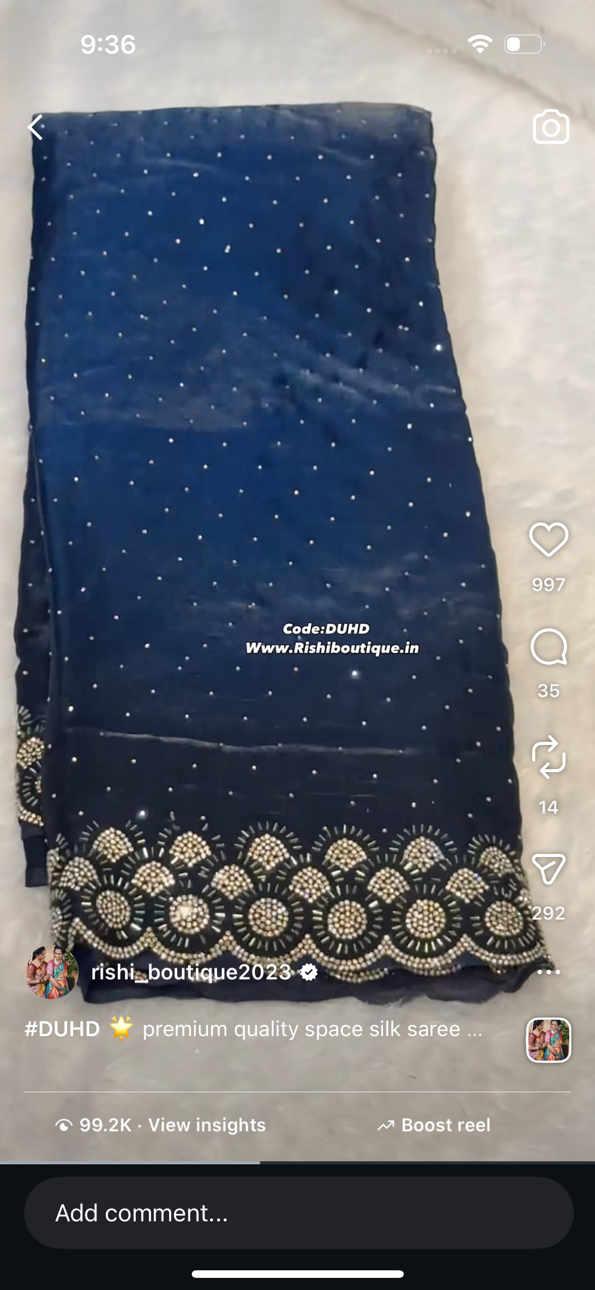 Premium quality space silk saree in double shade heavy jarkhand work with cutwork border🥳