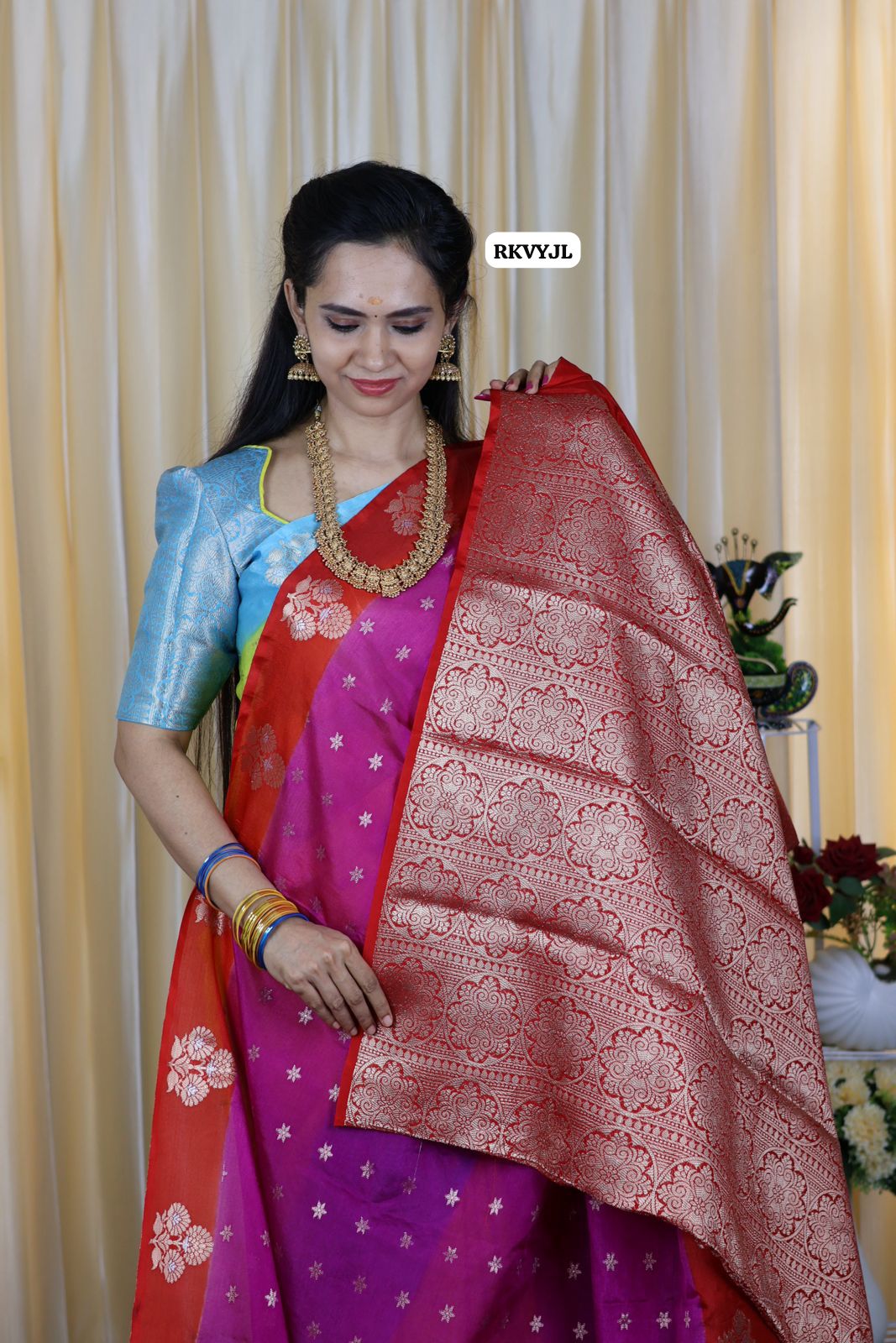 Aadi offer 🌹Warm silk saree 🤗
