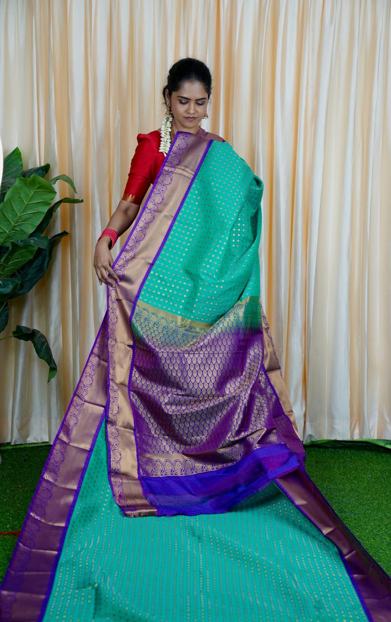 1000 Butta’s semi silk Sarees🍄