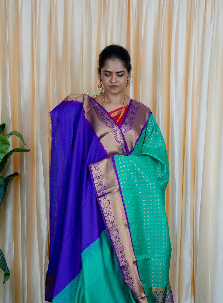 1000 Butta’s semi silk Sarees🍄
