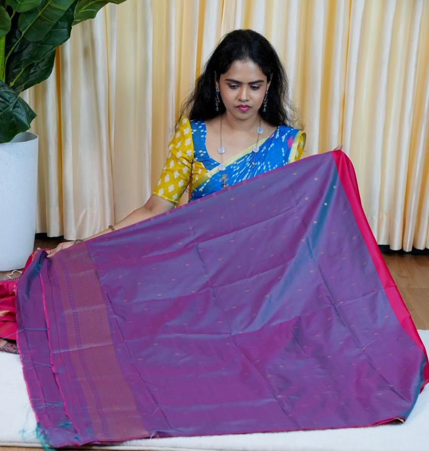 Kanchi soft silk sarees🥰😎🌈