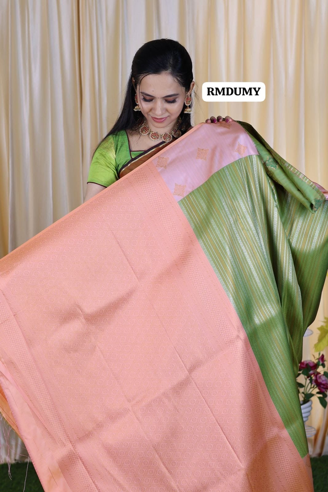 Kanchi semi silk saree Aadi offerđ¤