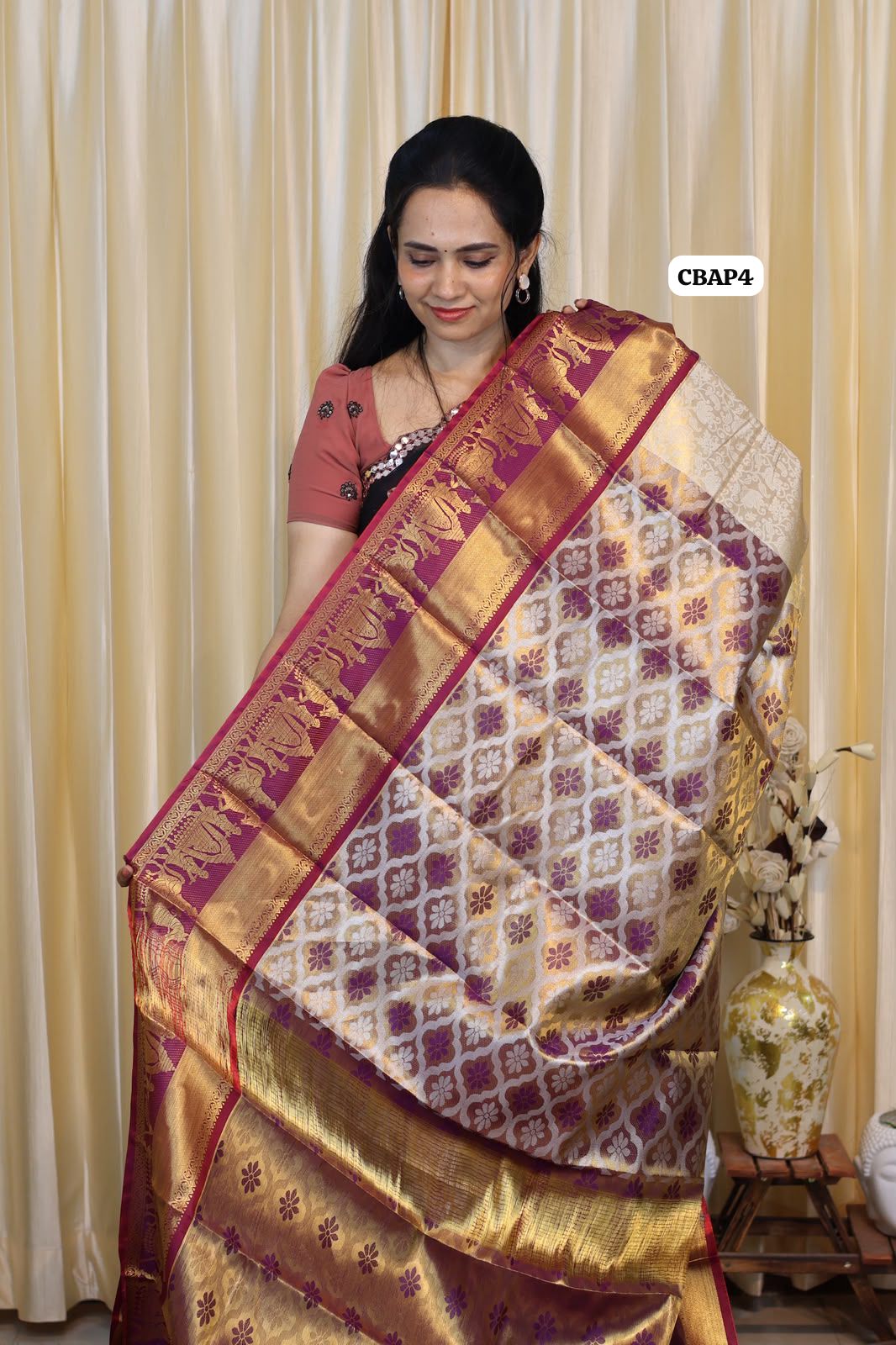 Bridal Kanchi semi soft silk saree- 😍🥳