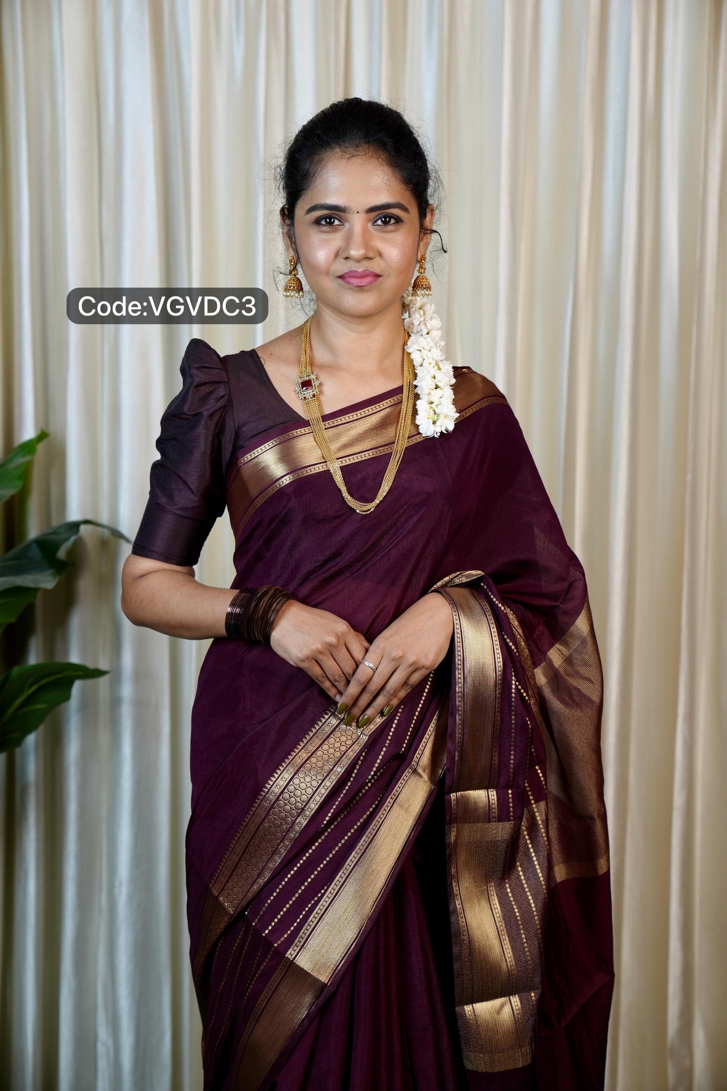 Warm silk saree🥳
