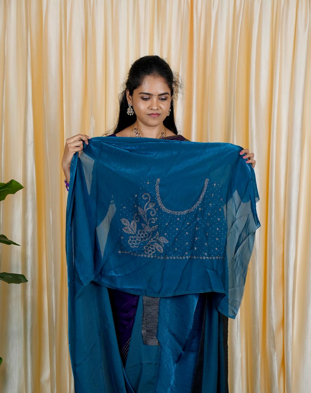 Premium Space silk saree.🥳
