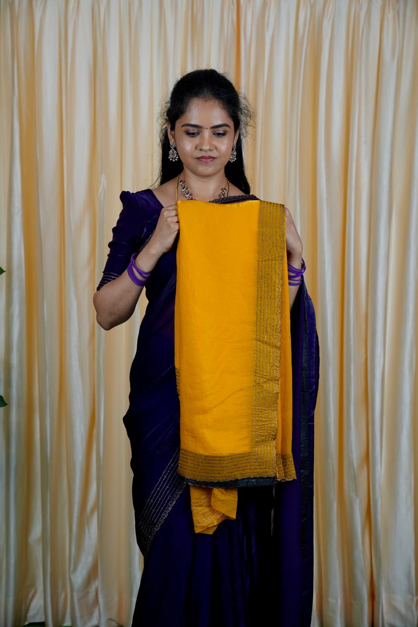Premium Space silk saree.šš„³