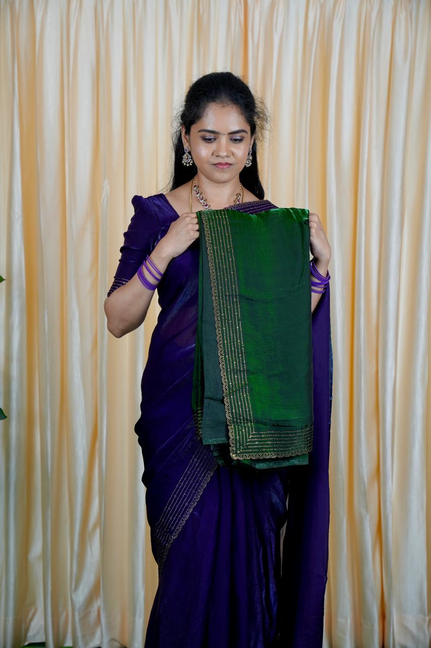 Premium Space silk saree.🥳✅