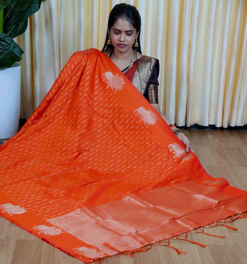 Semi silk sarees🥳