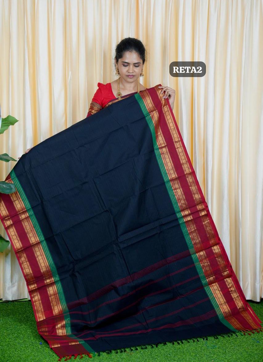 Premium kanchi cotton Running blouse. retta petta border šā