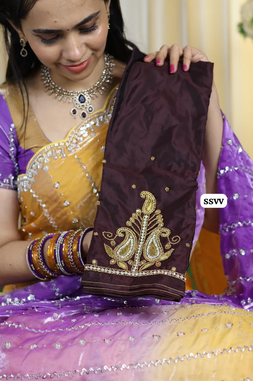 Aari blouse unstitched Ⓜ️😍