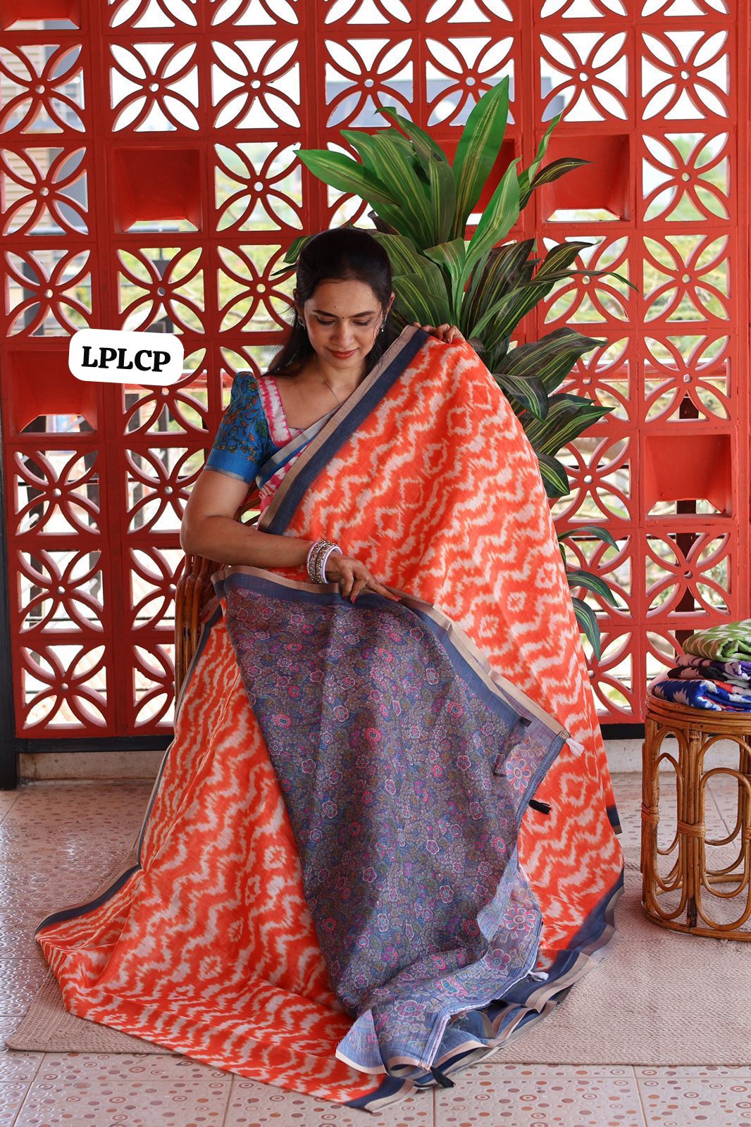 Linen cotton saree(border color black)OFFER ‼️😍😎📚
