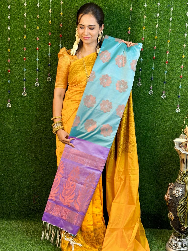 Softy silk saree