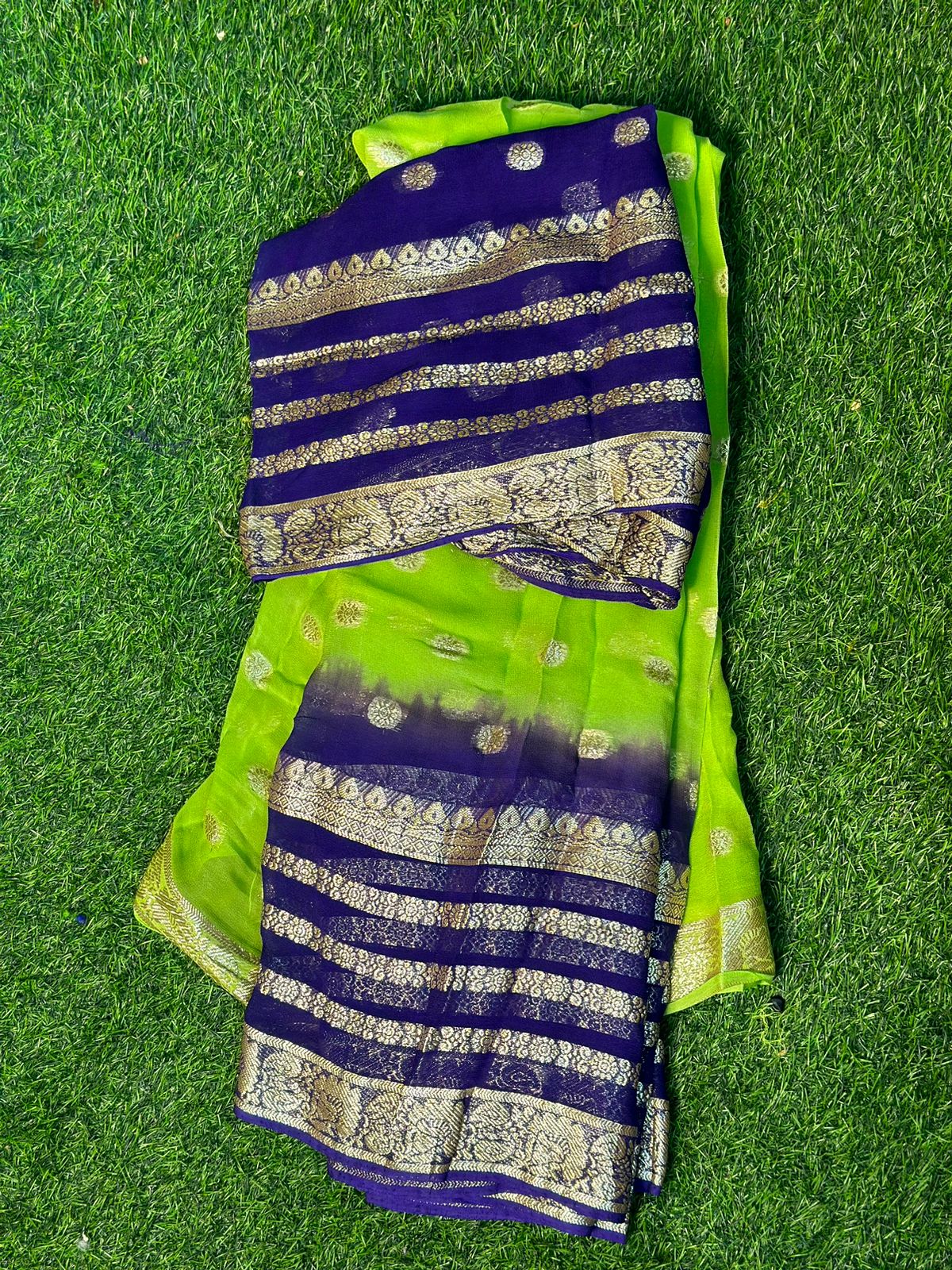 Jaipur Viscose georgette sarees sold❌