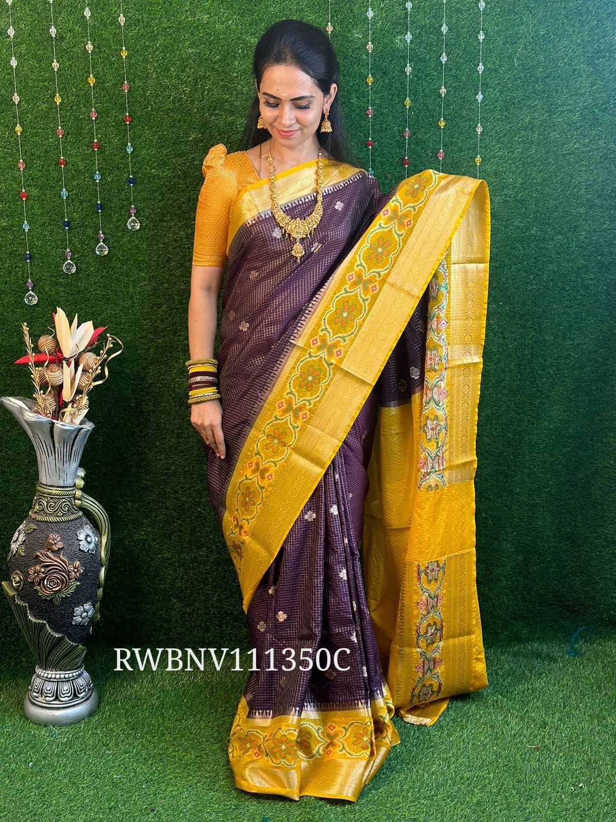 Warm silk saree🥰