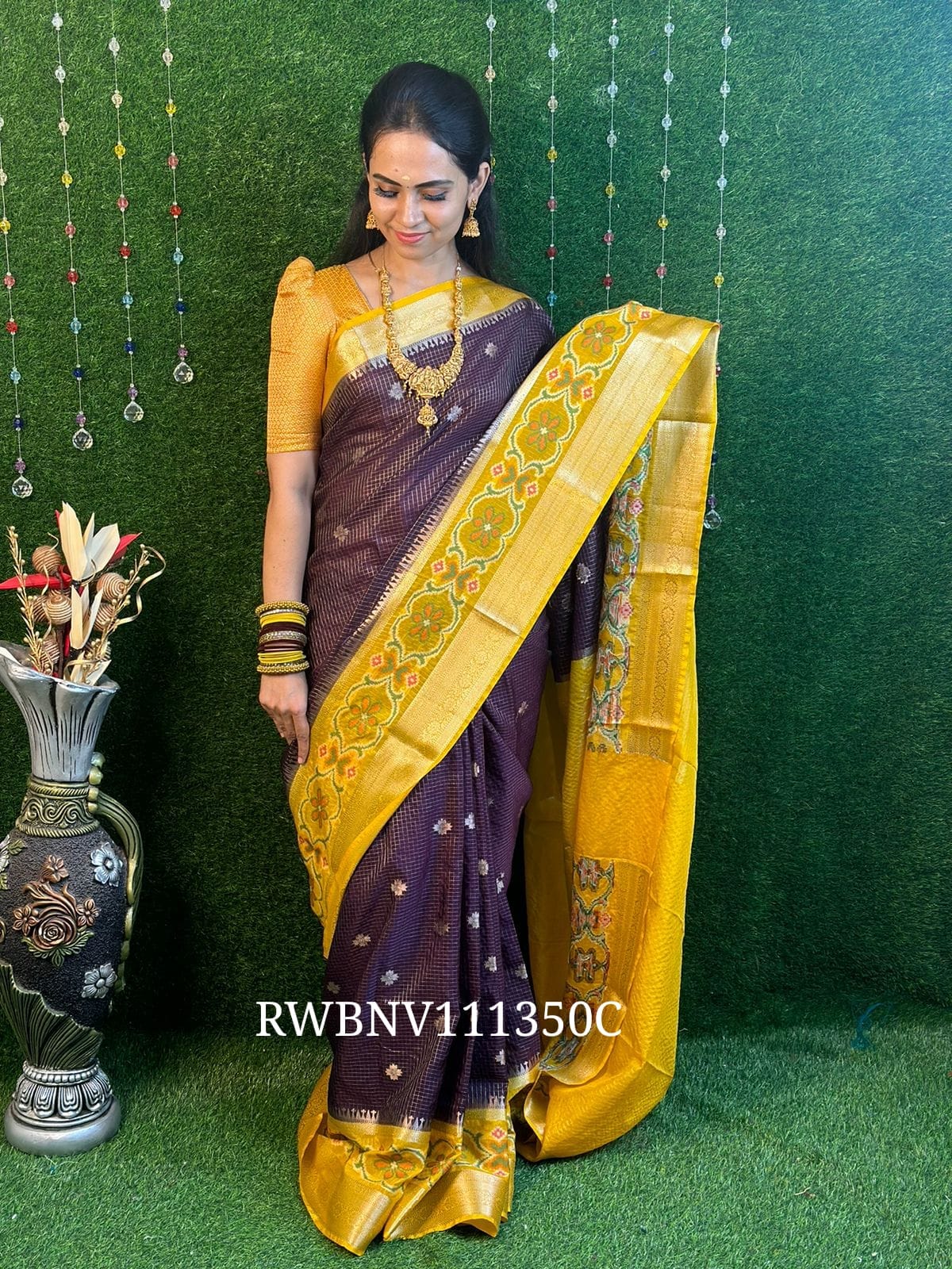 Warm silk saree🥰