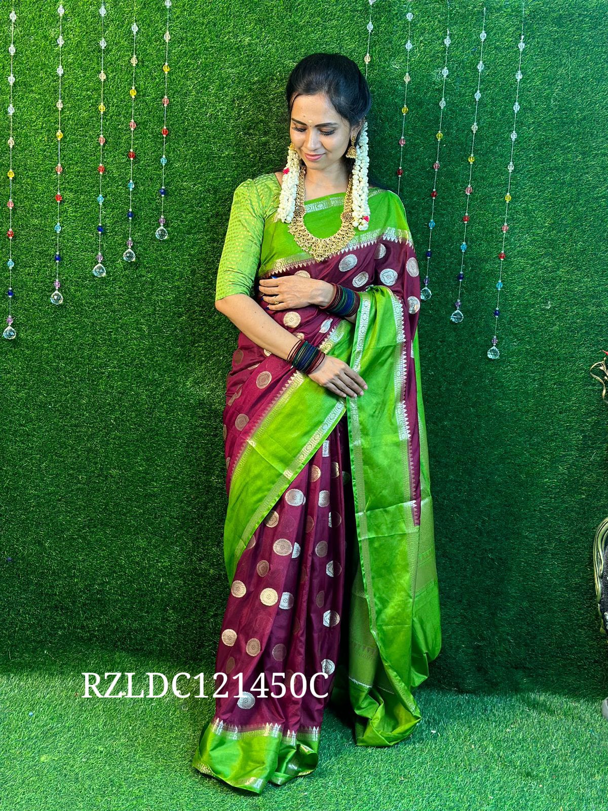 Warm silk saree sold ❌