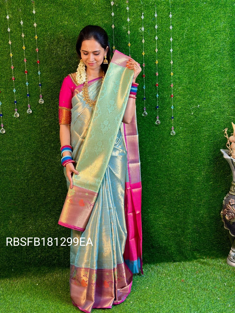 Semi silk zari sold❌