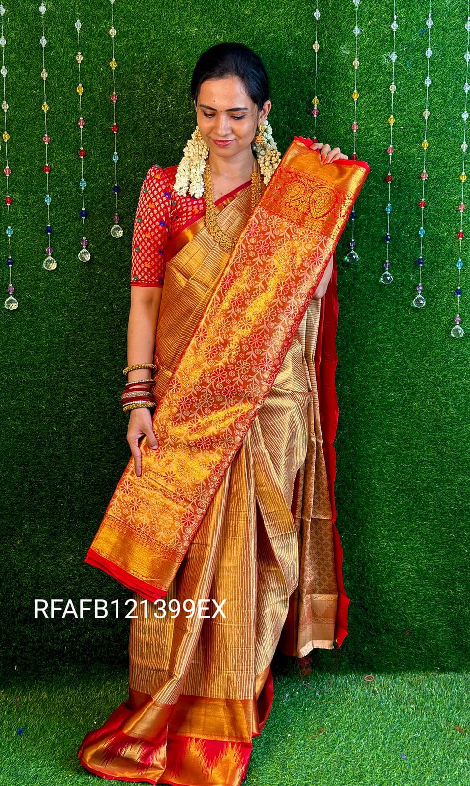 Kanchi semi silk saree 🥳