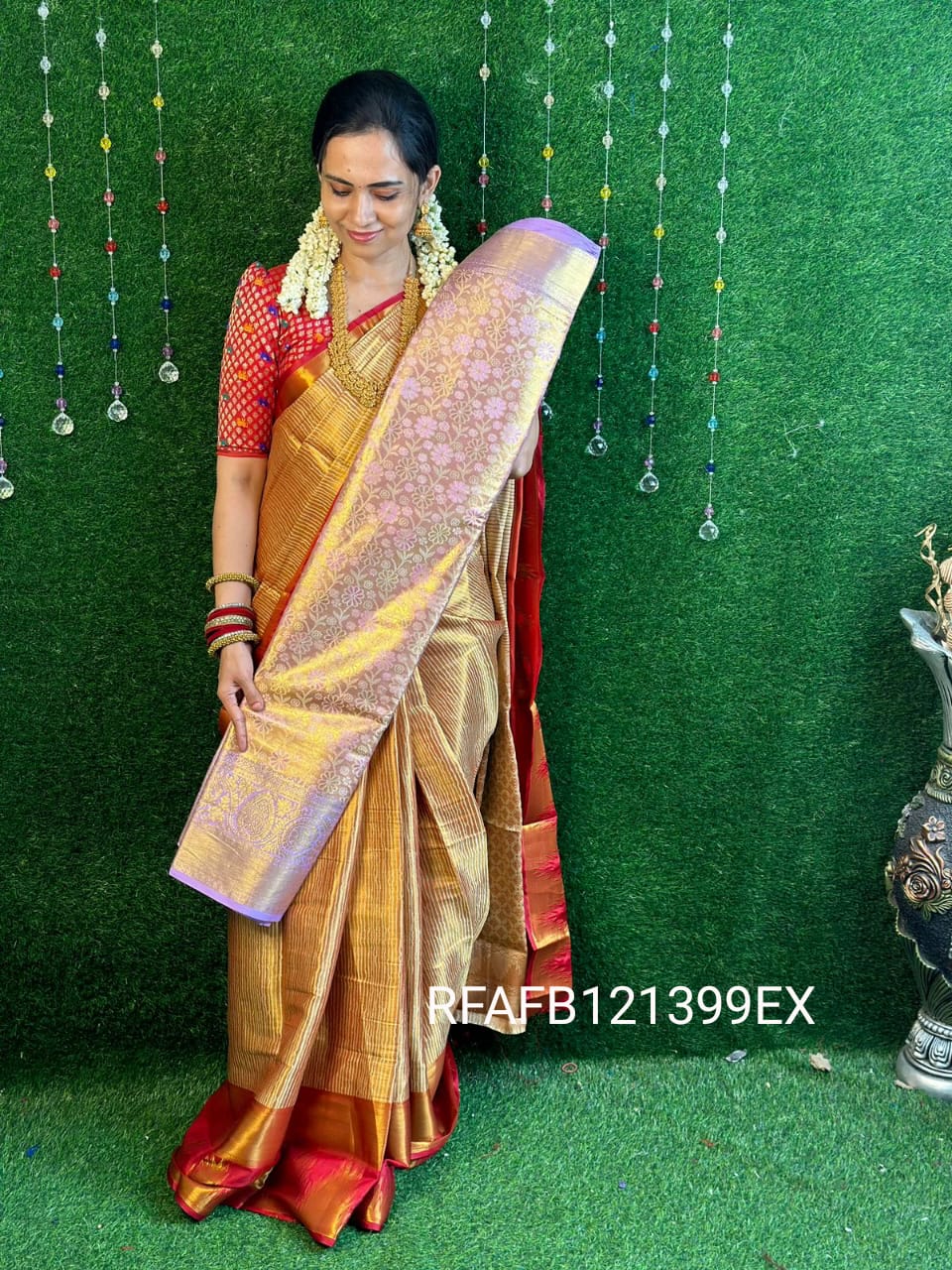 Kanchi semi silk saree❌