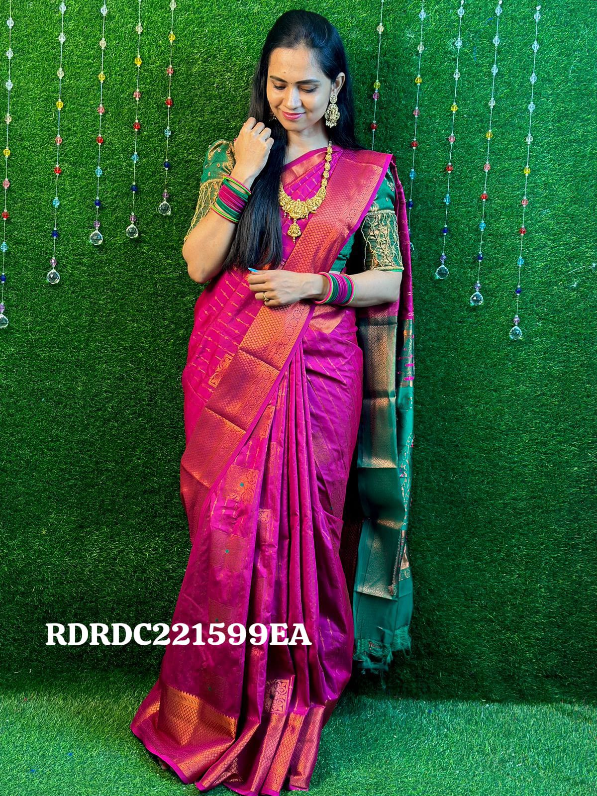 Vaira oosi kanchi silk saree 🥳