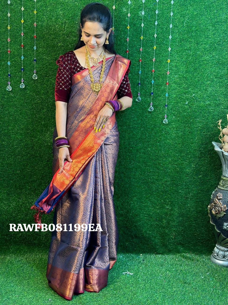 Bridal semi silk sarees YYY