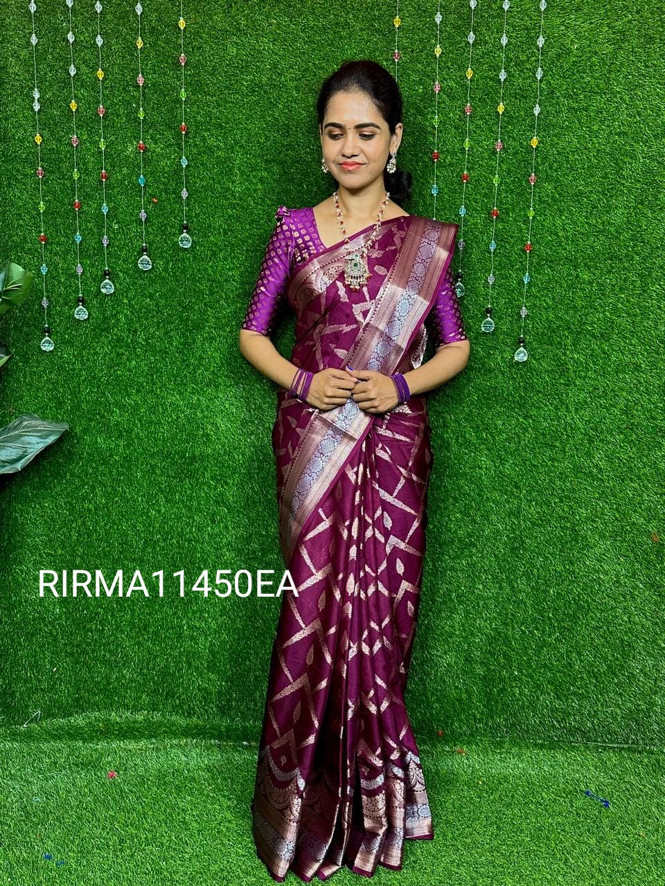 Pure katan silk saree 🥳