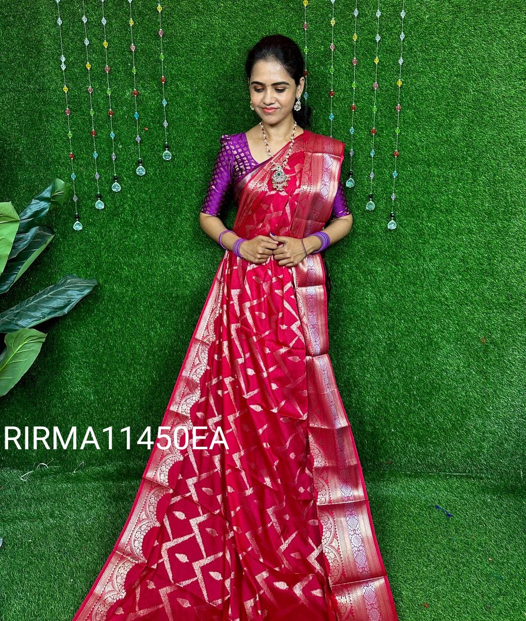 Pure katan silk saree 🥳