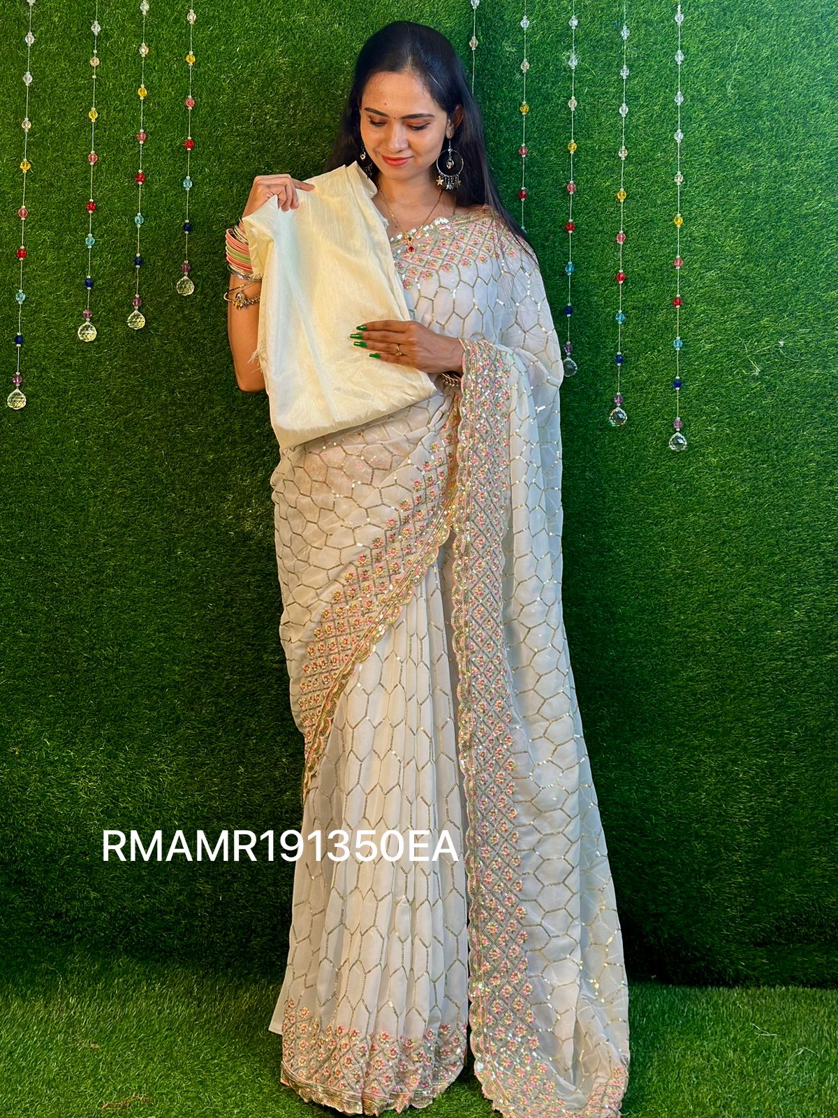 Georgette saree.YYY
