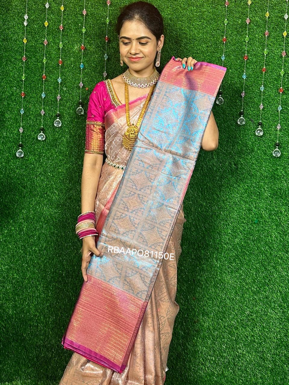 Katan silk saree.❌