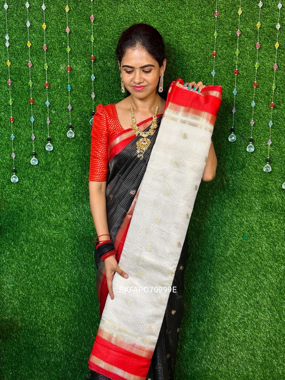 Rettapetta checked border sarees YYY