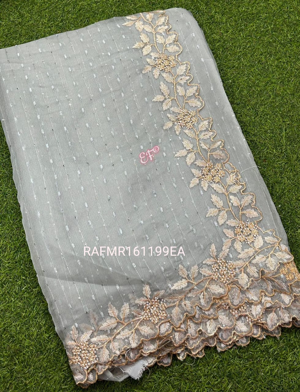 Party wear sarees. Solt ❌