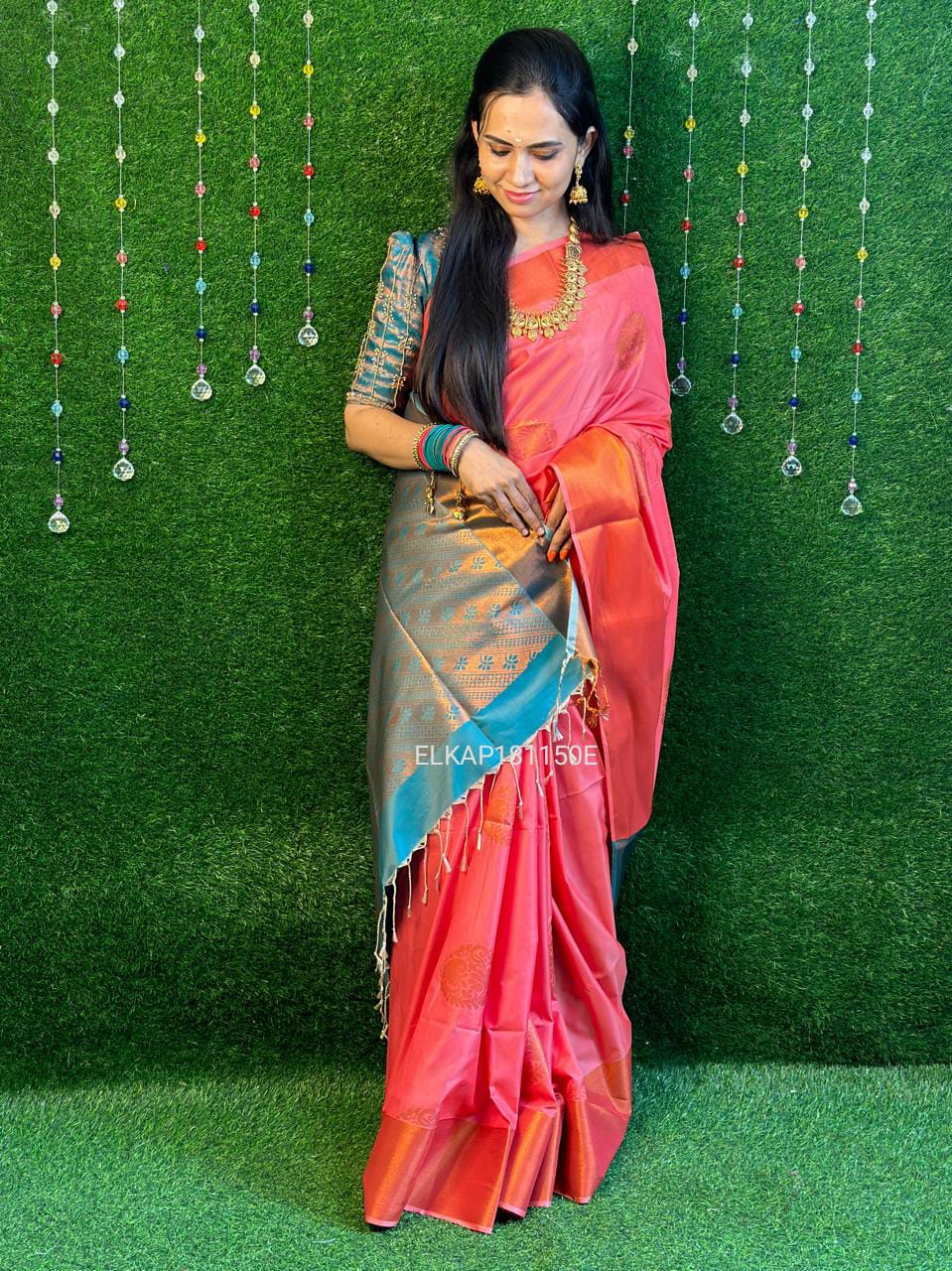 Kanchi semi soft silk saree❌