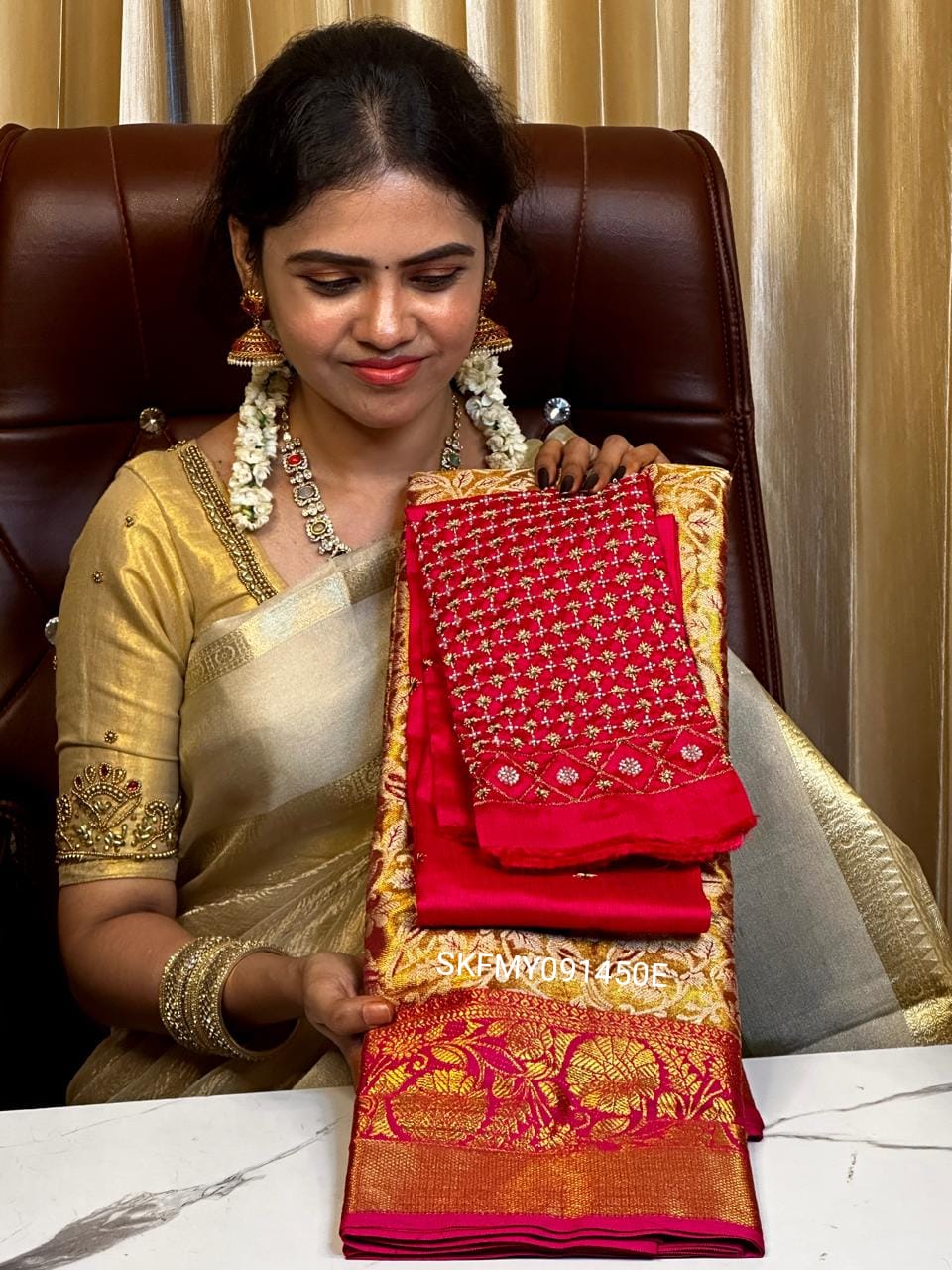 Kanchipuram silk sarees prebook Dark pink š„³