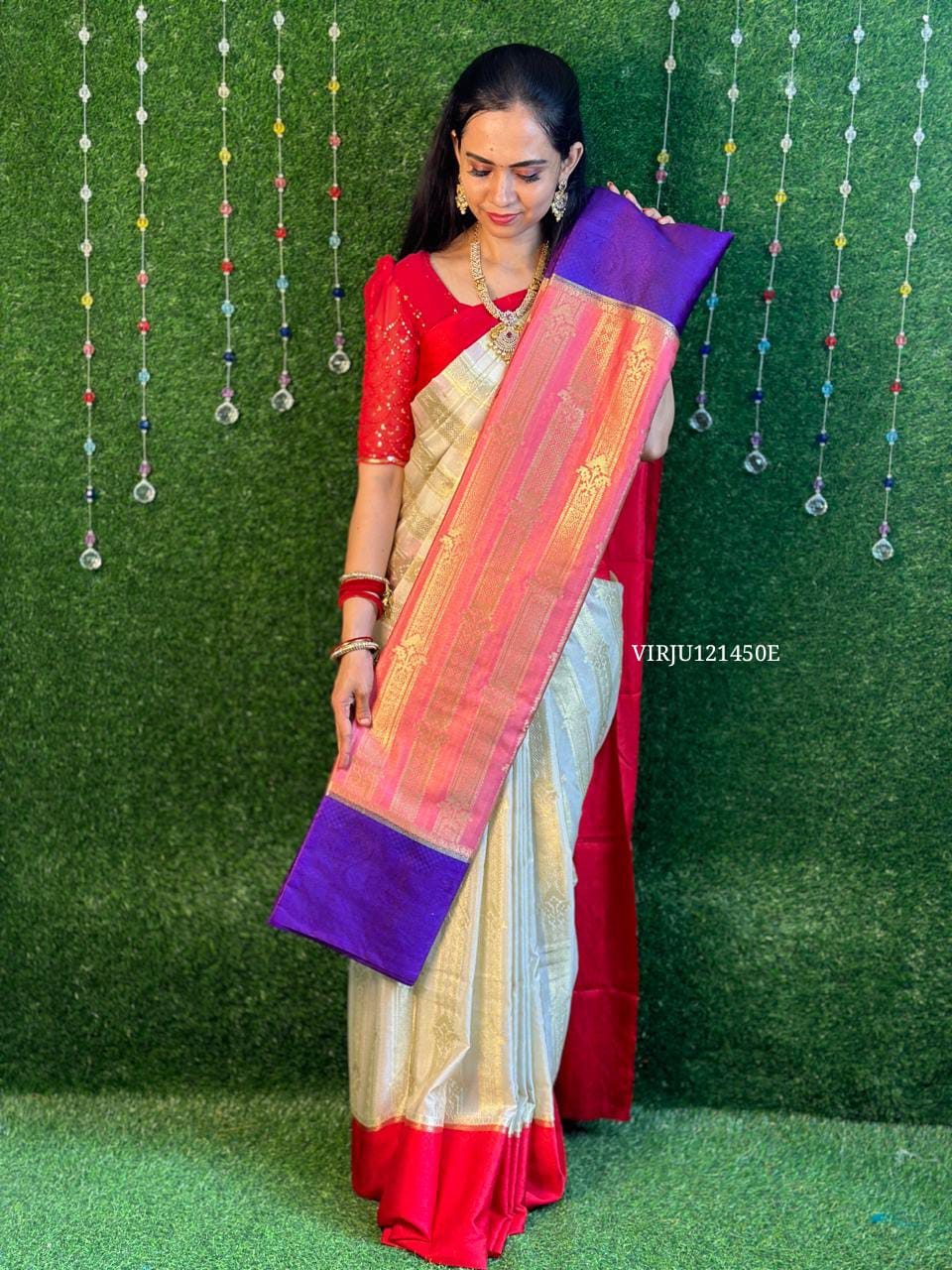 Warm silk saree⌛