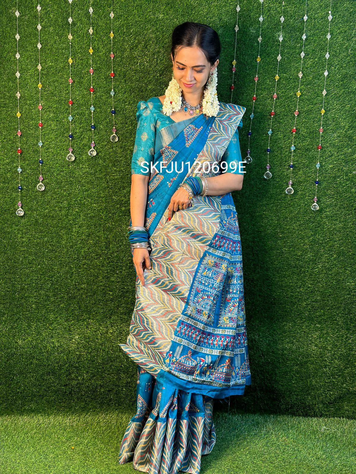 Dola semi silk saree with zari border XXX