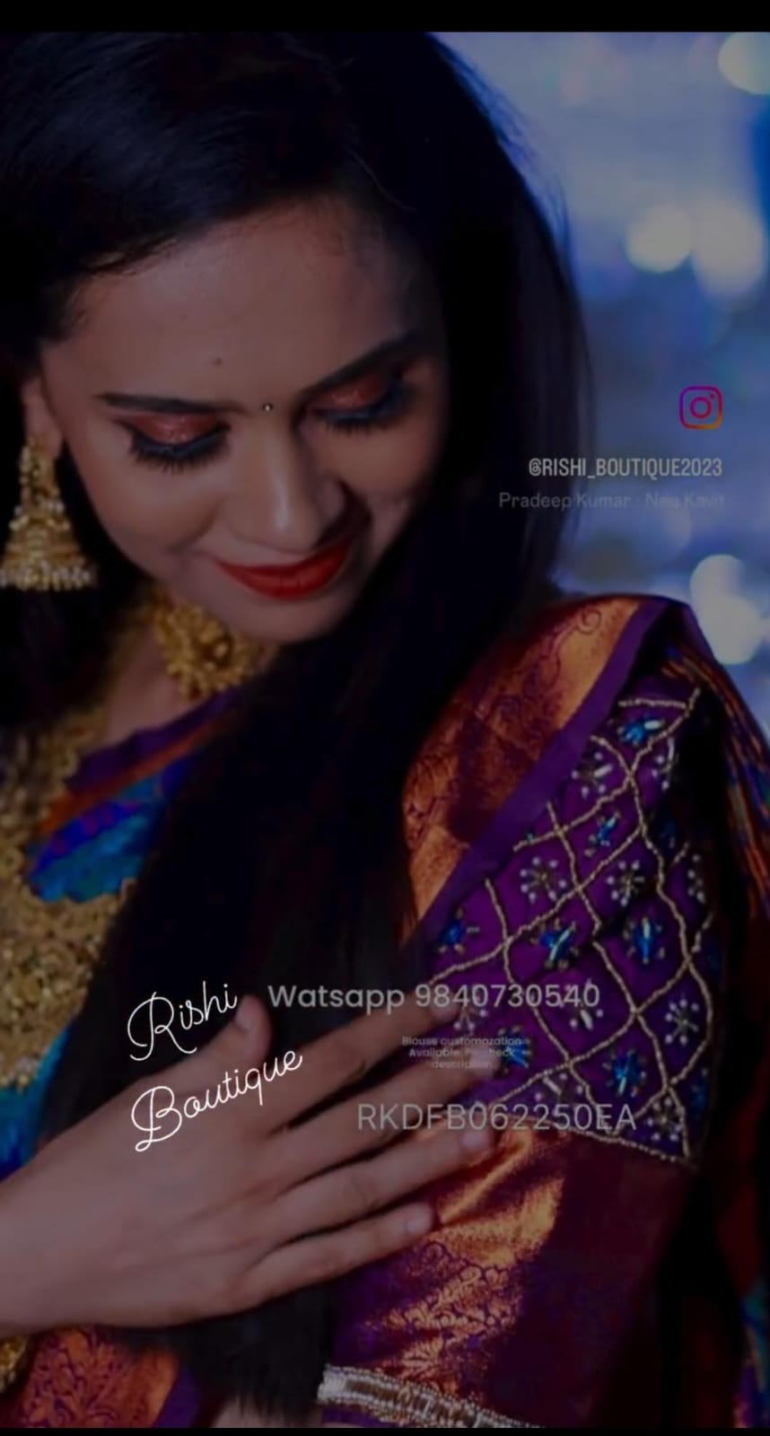 NikkiGalrani silk sareeš„³