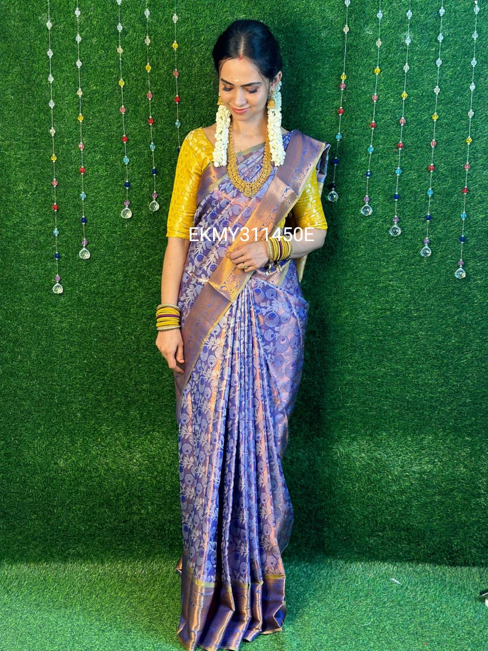 premium kanchi semi silk sarees prebook one week dispatch🥳