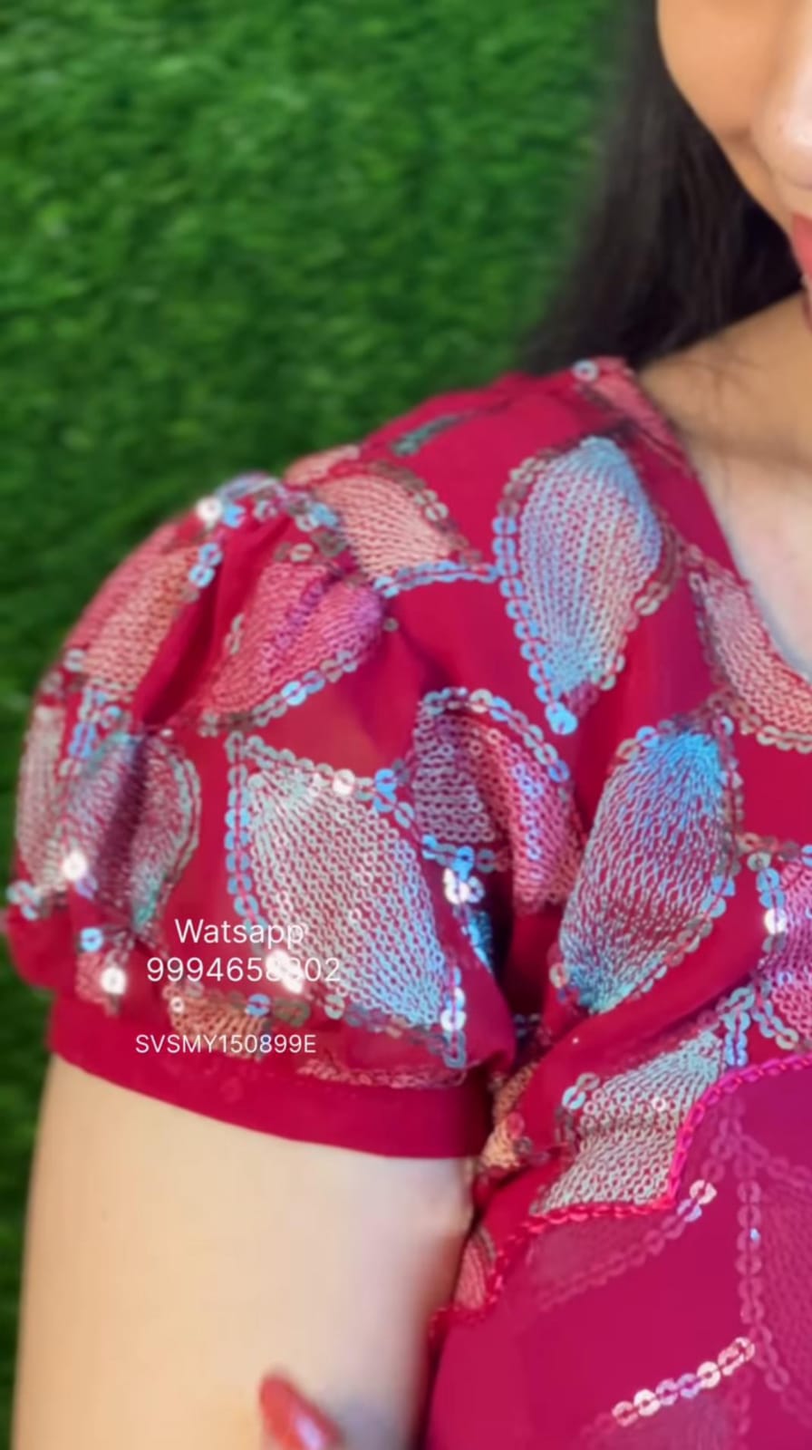 Party wear sarees.